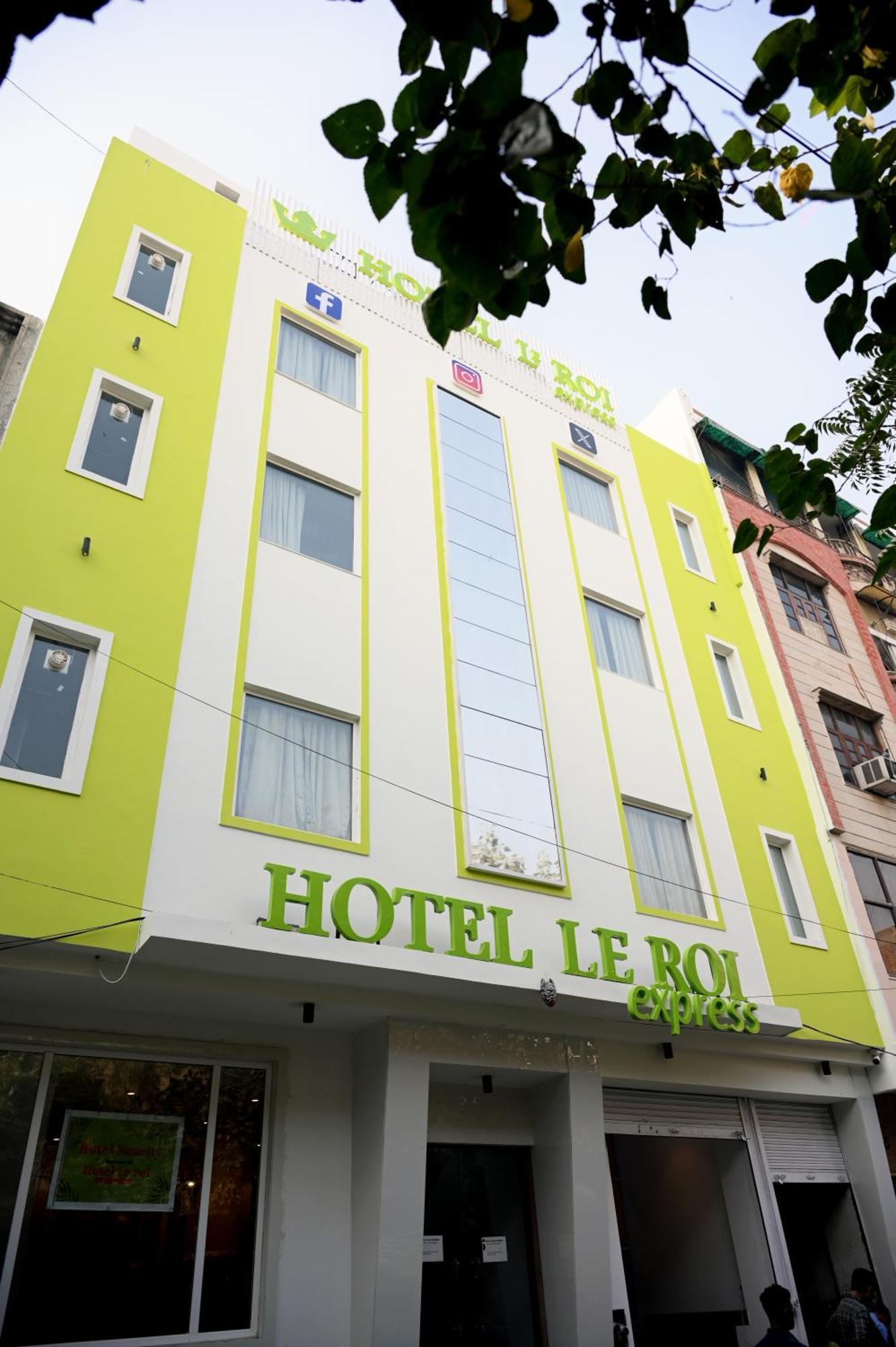 Hotel Le Roi Express Karol Bagh Delhi  Bagian luar foto